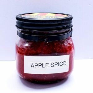 APPLE SPICE- 2-Wick Mason jar Candle, 16 oz